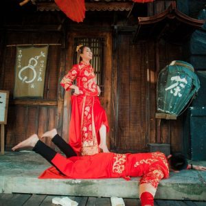 Áo Dài Đôi Trung Quốc