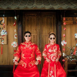 Áo dài chụp ảnh cưới