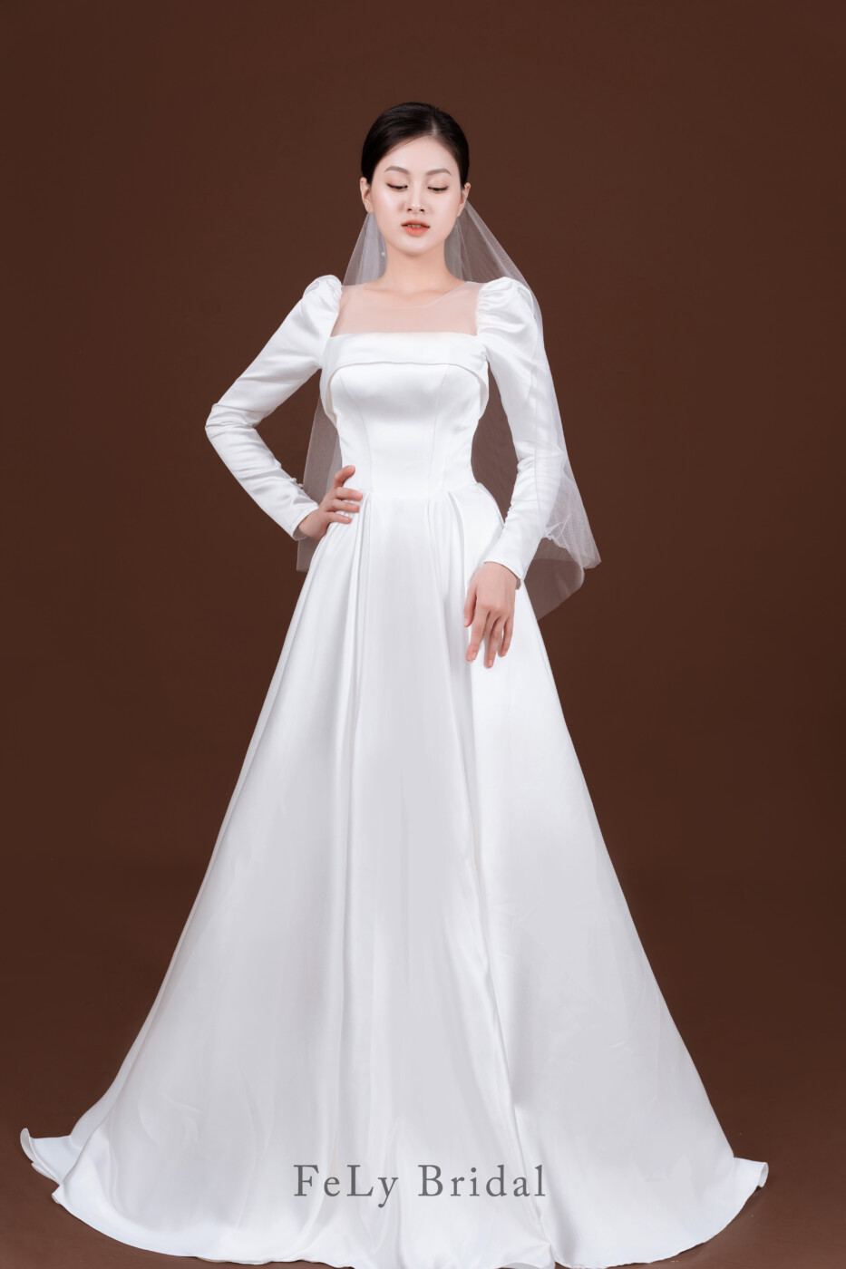 Các mẫu váy cưới đẹp và đơn giản cho các nàng dâu