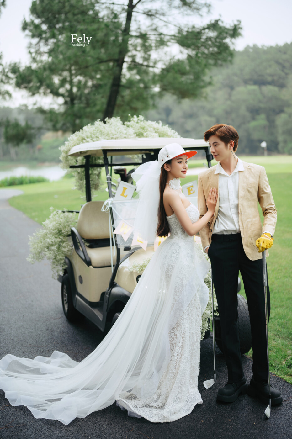 Gói Chụp Ảnh Cưới Sân Golf Lãng Mạn