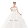 Váy Cưới Hoa Trễ Vai – Đắm Chìm Lãng Mạn Từ Fely Bridal