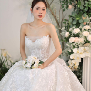 Váy Cúp Ngực Ren Nhẹ Nhàng 2in1