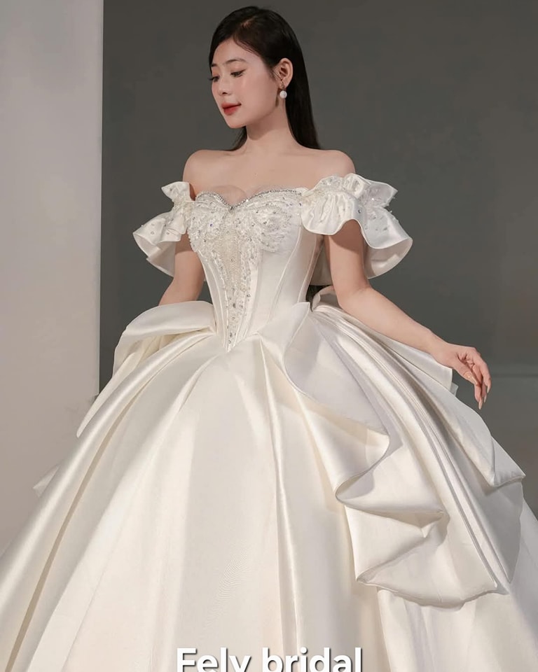 Phom dáng xòe bồng – Biến cô dâu thành nàng công chúa thực thụ