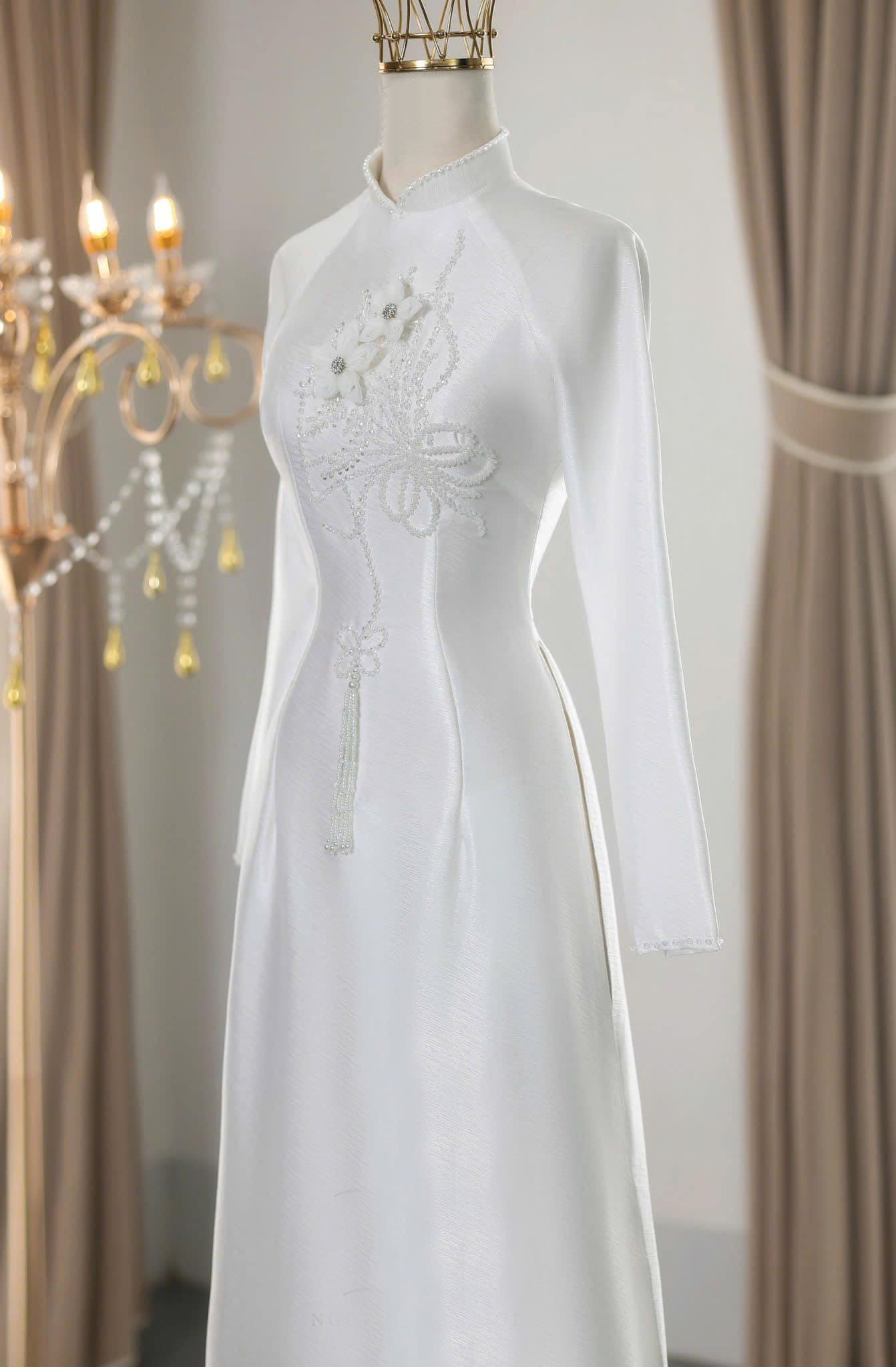 ao dai an hoi mau trang 1