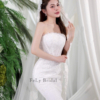 Váy cưới đuôi cá ren voan sang trọng