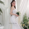 Váy cưới đuôi cá ren voan sang trọng