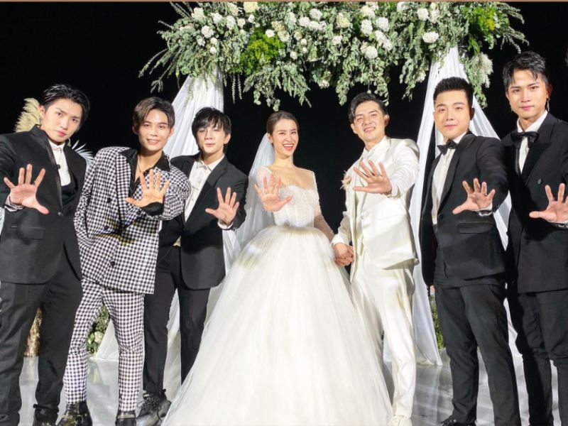 cach phoi do di dam cuoi cho nam 2