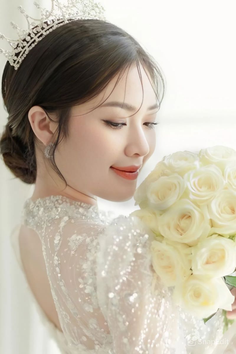 toc co dau mat vuong 8