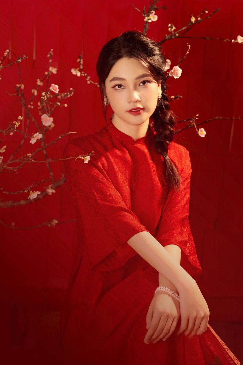 tao dang chup ao dai tet