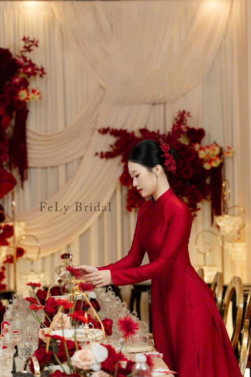 ao dai do tron truyen thong (3)