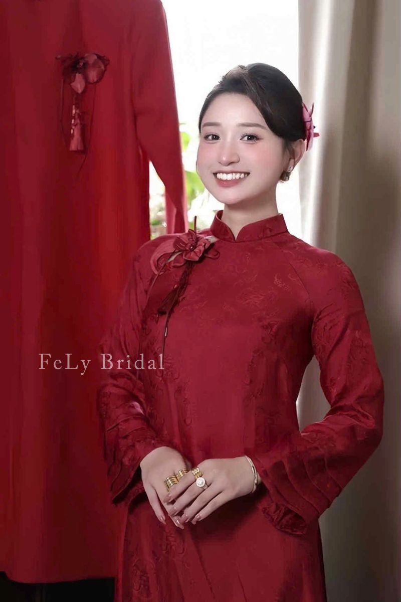ao dai gam det chim dinh hoa 3d (3)