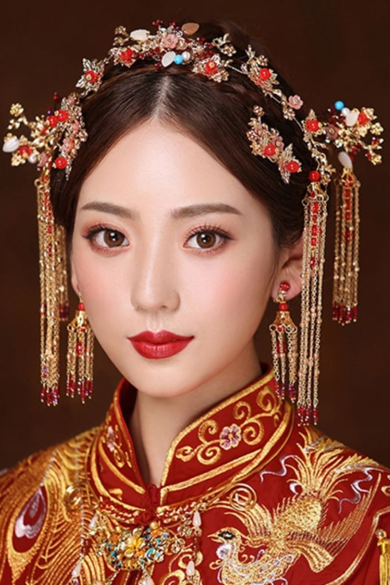 trang diem co dau trung hoa 4