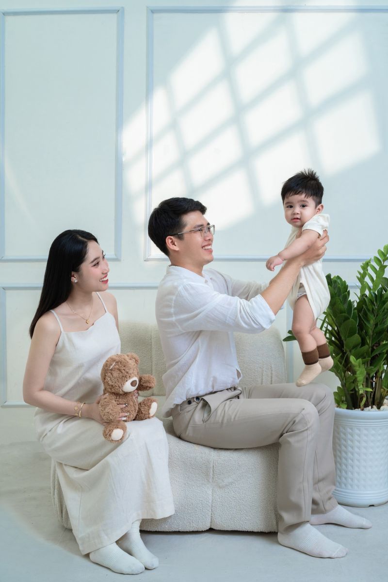 chup anh gia dinh phong cach han quoc 1