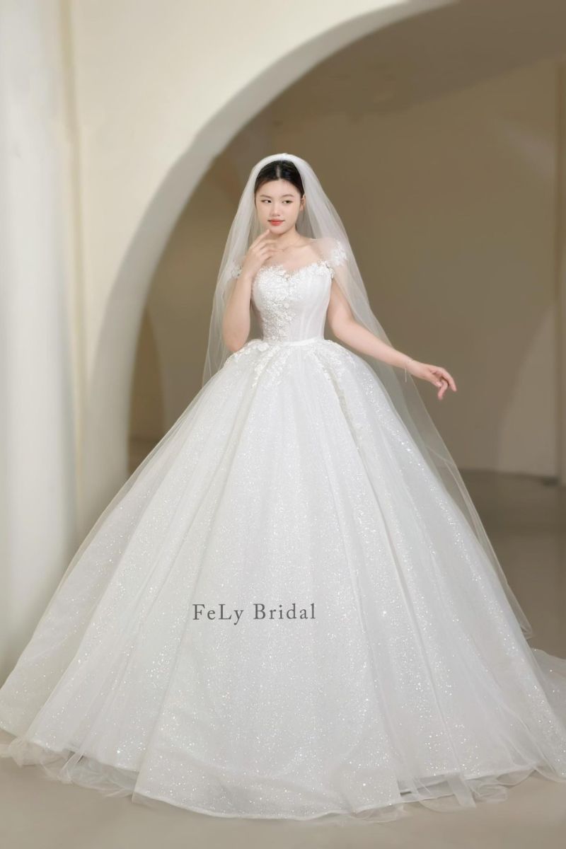 vay cong chua ren hoa hon tang lap lanh 3