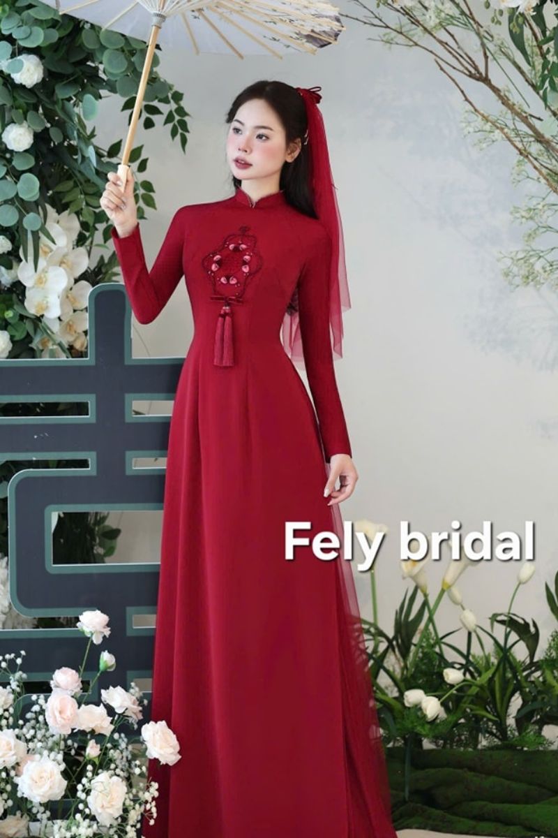 ao dai cuoi truyen thong14