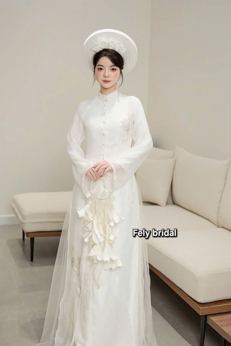 ao dai me va be2