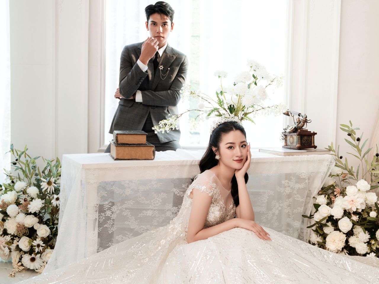 Mẫu Váy Cưới Trễ Vai Công Chúa Trẻ Trung, Lãng Mạn Và Quyến Rũ