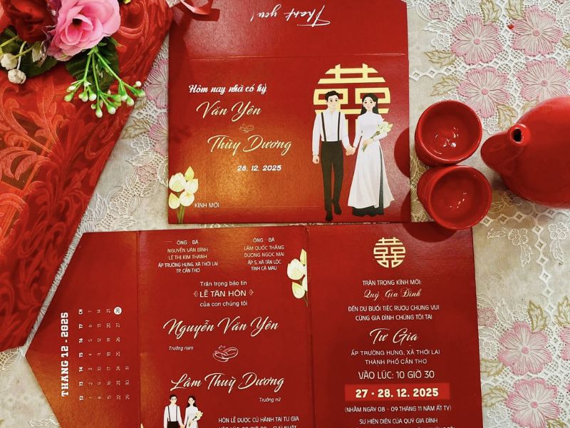 thiep cuoi truyen thong mau do 2