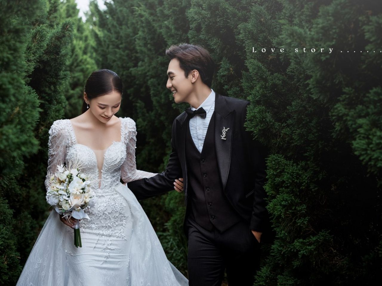 Chụp Ảnh Cưới Công Viên Yên Sở Phong Cách Hàn Quốc