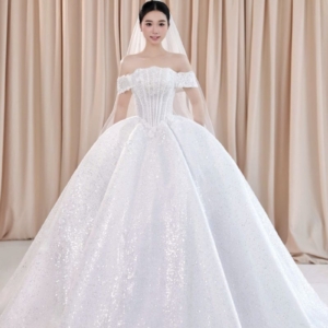 Váy Công Chúa Vai Trễ Thanh Tao