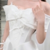 Váy Cưới Thanh Lịch Nơ Nhẹ Sương Mai