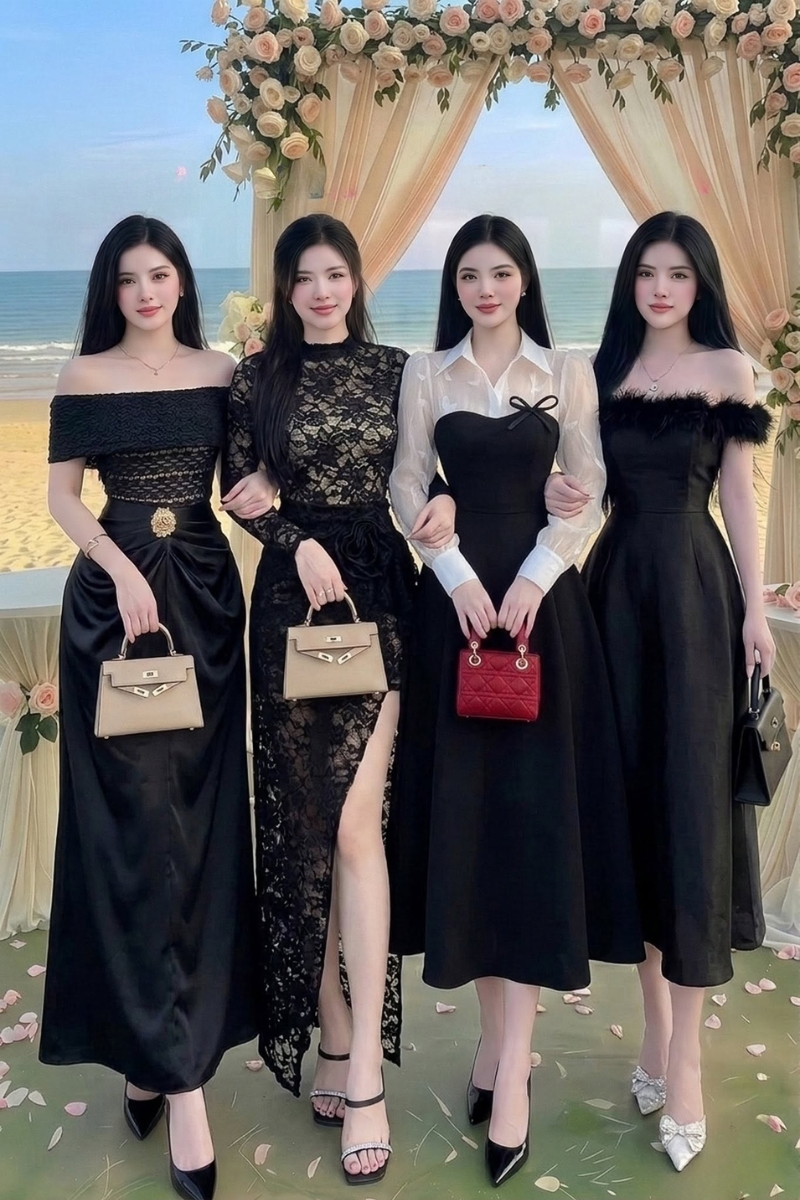 di dam cuoi mac vay den duoc khong 1