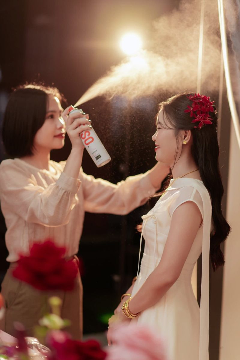 makeup co dau tai nha 7
