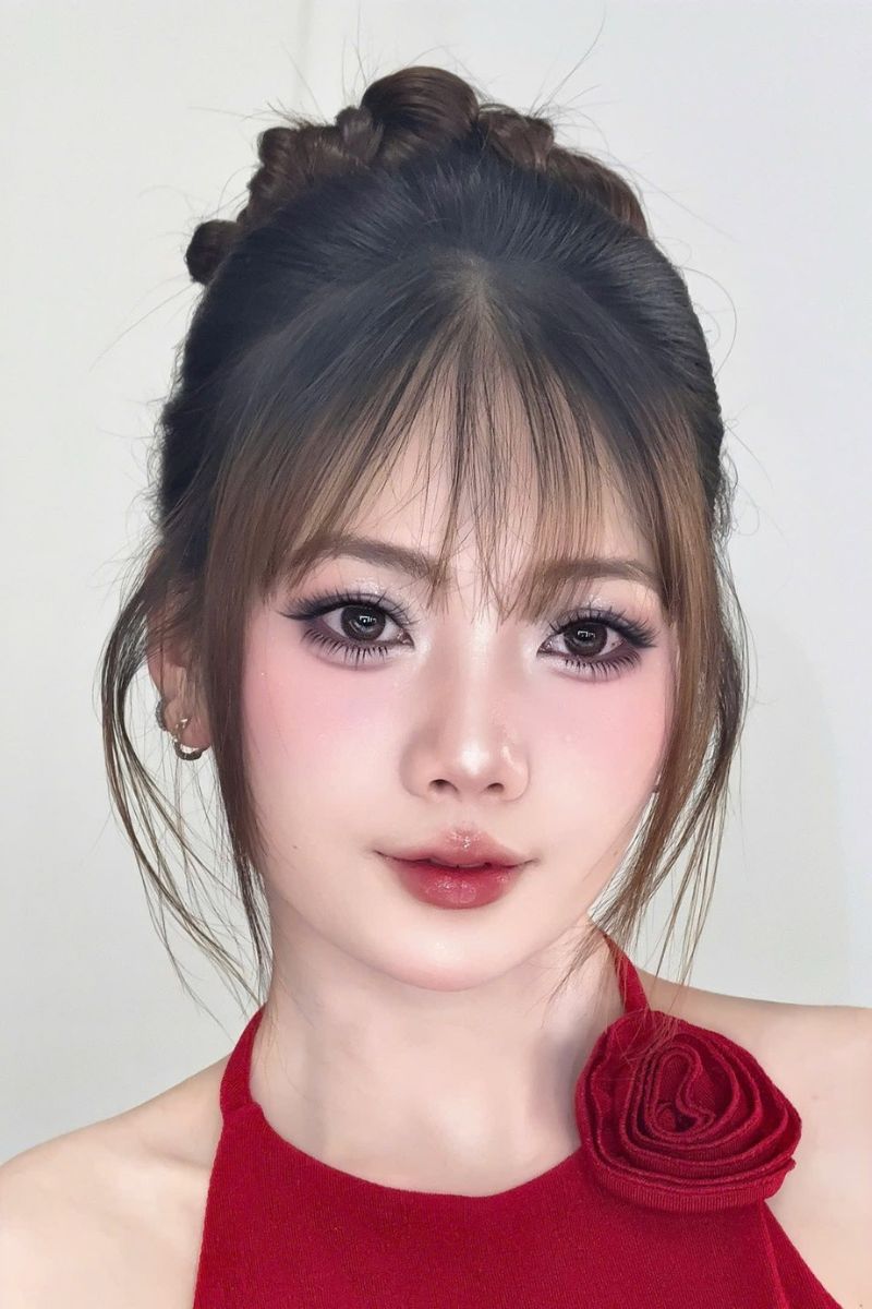 makeup co dau tai nha 9