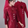 Áo Dài Song Hỷ Đính Kết Thủ Công