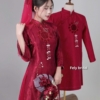 Áo Dài Song Hỷ Đính Kết Thủ Công