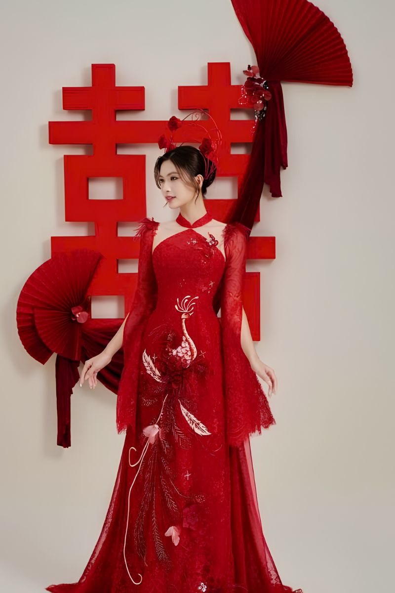 kieu toc mac ao dai cuoi 13